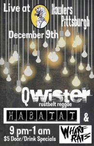 Howler's Pittsburgh Qwister Ryan Melquist HABATAT Wharf Rats Rustbelt Reggae