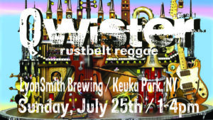 Qwister Mister Ryan Melquist Keuka Lake Lyonsmith Brewery Rustbelt Reggae