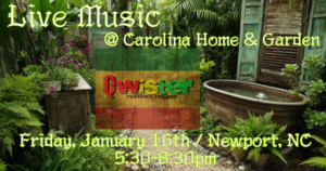 Ryan Melquist Rustbelt Reggae Qwister Carolina Home & Garden Newport NC Live Music North Carolina Beach Music