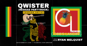 Ryan Melquist Qwister Rustbelt Reggae PartyRock Best ever WNY band Live Music Ft. Pierce Florida Cobb's Landing 