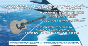 Runaway Rooftop Bar & Grille Melbourne FL Ryan Melquist Qwister Rustbelt Reggae PartyRock